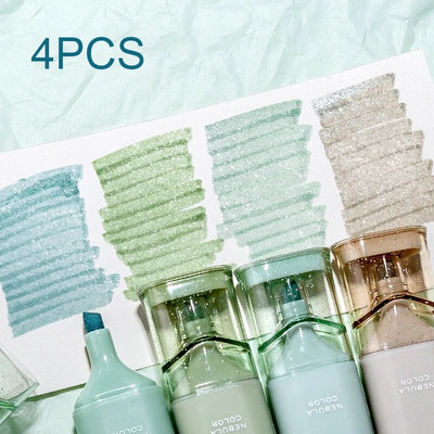 Glitter marķieri, elastīgs līnijas platums un netīrumu izturīga ūdens bāzes tinte dzirkstošai piezīmju veikšanai, plānotājs, Bībeles žurnālu rakstīšana