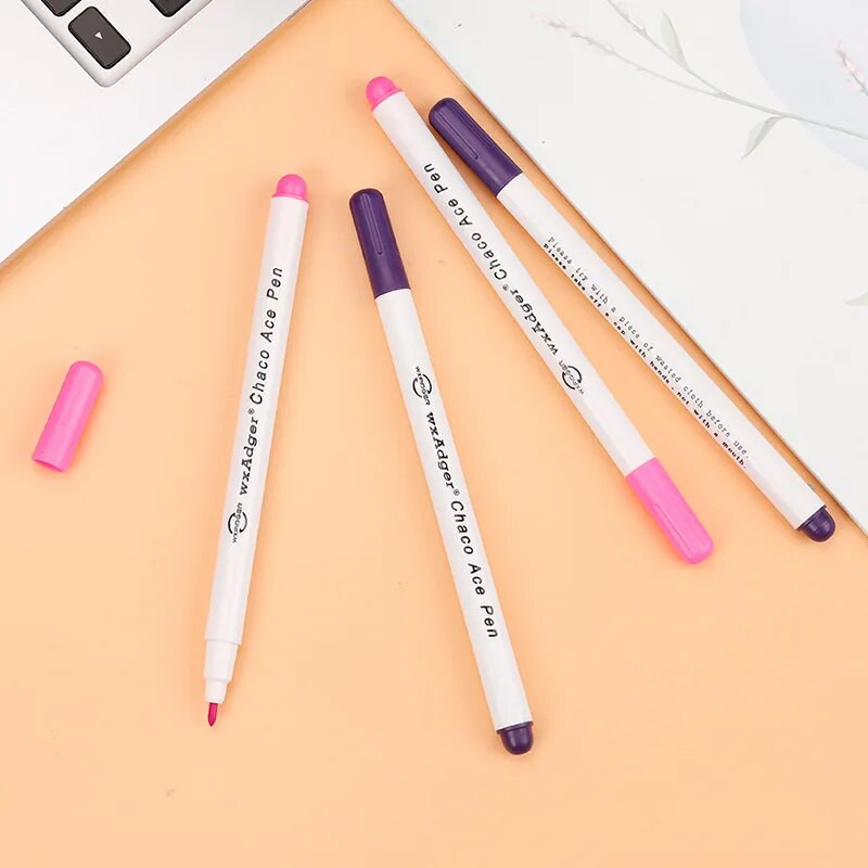 1 gab. Izzūdošas ūdens dzēšamās pildspalvas Tintes auduma marķieris Pildspalva Šķīstošs krustdūriens Šūšanas rīki Drēbšanas piederumi Art Craft