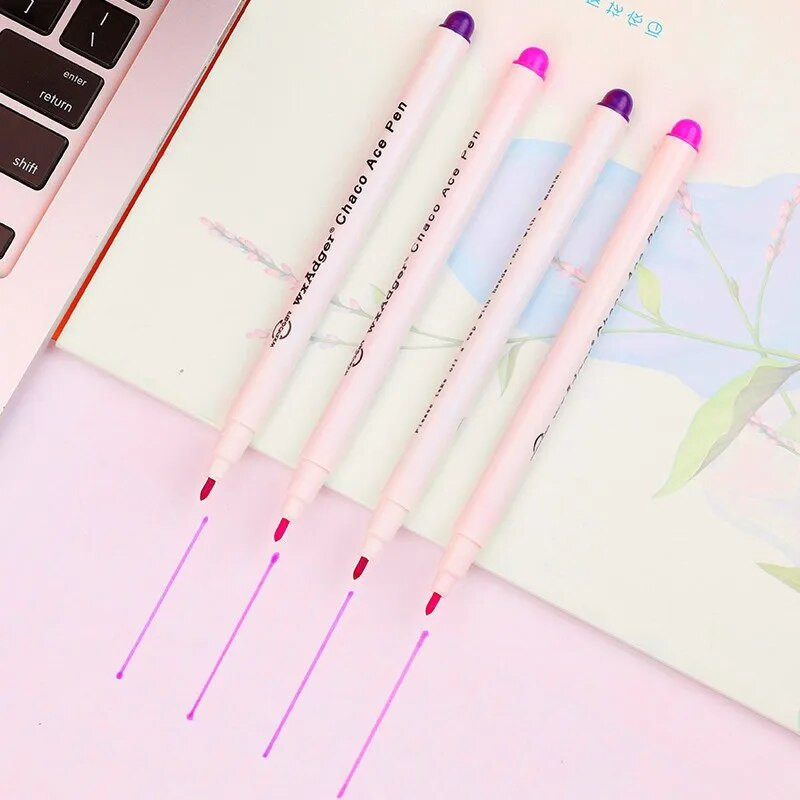 1 gab. Izzūdošas ūdens dzēšamās pildspalvas Tintes auduma marķieris Pildspalva Šķīstošs krustdūriens Šūšanas rīki Drēbšanas piederumi Art Craft