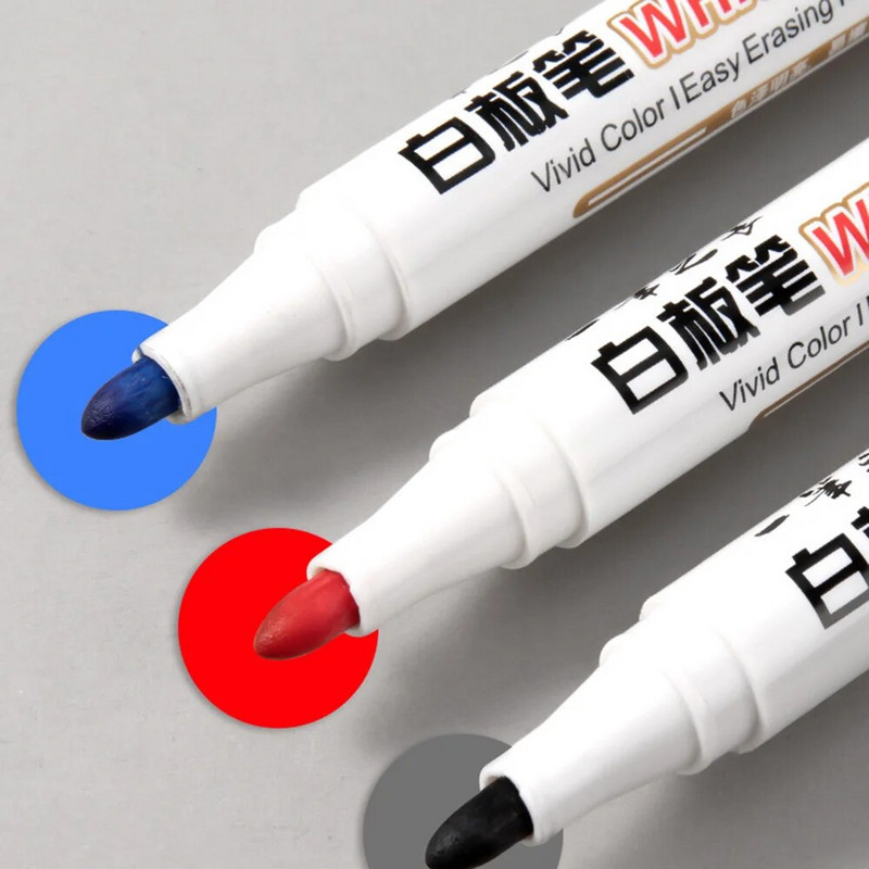 Marcator pentru tablă albă ștergabilă Marker prietenos cu mediul, birou, școală, acasă, pentru tablă verde, copii, copii