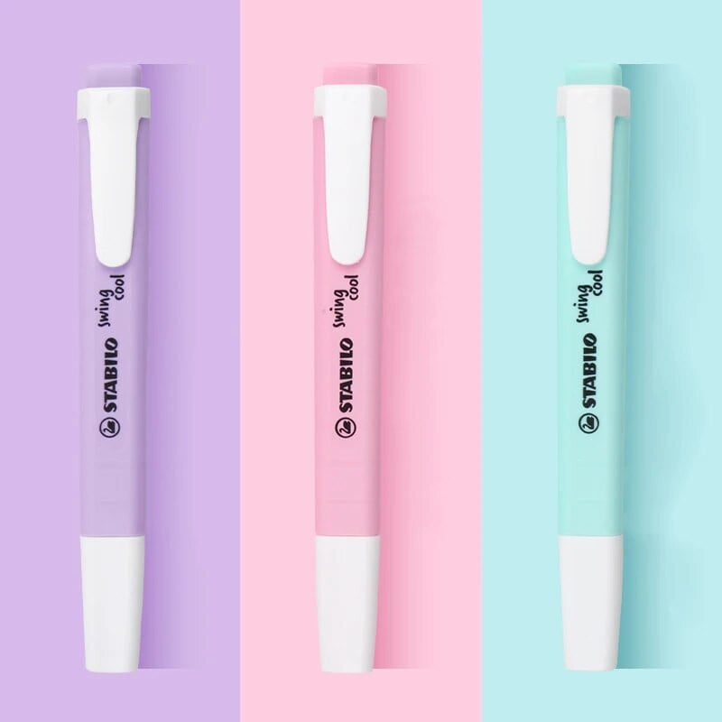 1 τμχ γερμανικό STABILO highlighter Macron χρώμα παστέλ highlighter 275 φορητό χαριτωμένο μαθητικό μαρκαδόρο στυλό σχολικά είδη γραφικής ύλης