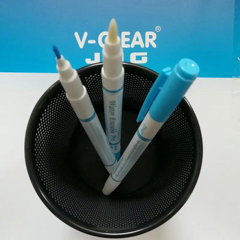 JHG Double Side 3 бр. Water Erasable Marker Pen For Tailor Fabric Paint Marker Водоразтворими маркери Инструменти за шиене на кръстат шев