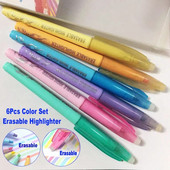 6 krāsu komplekts, izdzēšams marķieris, marķieris, slīps uzgalis, biroja skolas kancelejas preces mākslas grafiti zīmēšanai gleznošanai bērniem dāvana