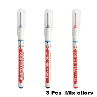 3 gab. 20 mm dziļi urbt caurumu, gara deguna marķiera pildspalvas, melnas krāsainas mājas dekorēšanas piederumu apstrāde, automašīna, grāmatu plaukta zīme