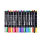 1 vnt. „Pasidaryk pats“ dažymo reikmenys 20 spalvų audinys ir marškinėlių įdėklas Marker Rašikliai Tekstilės dažų audinio pigmentas