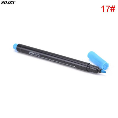 1 vnt. „Pasidaryk pats“ dažymo reikmenys 20 spalvų audinys ir marškinėlių įdėklas Marker Rašikliai Tekstilės dažų audinio pigmentas