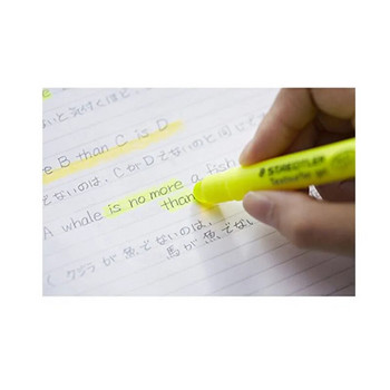 1 бр. STAEDTLER 264 гел хайлайтър писалка Textsurfer въртящо се червило гел маркер плътен флуоресцентен жълт зелен син розов оранжев