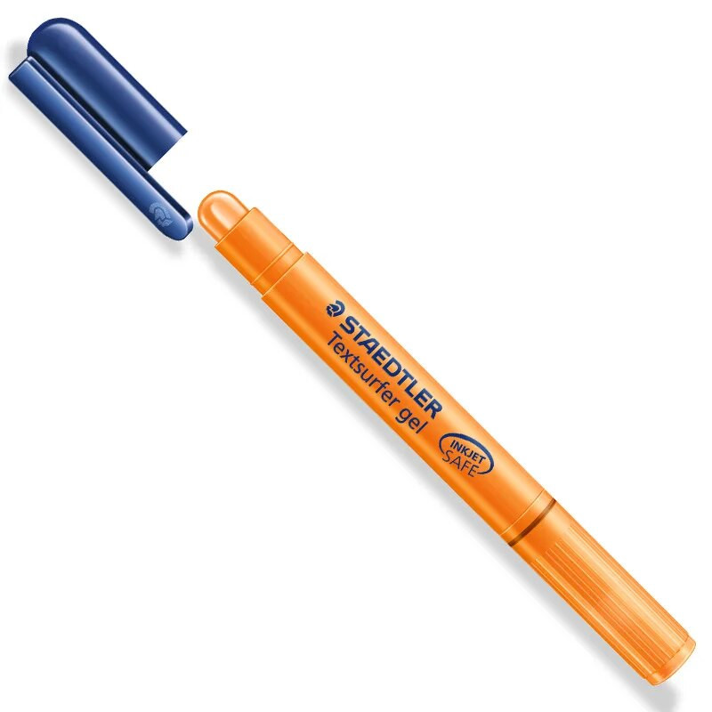 1 τεμ STAEDTLER 264 Gel Highlighter Στυλό Textsurfer Περιστρεφόμενο Κραγιόν Gel Marker Συμπαγές φθορίζον κίτρινο πράσινο μπλε τριαντάφυλλο πορτοκαλί