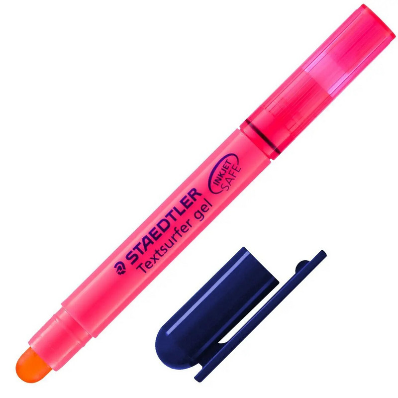 1 τεμ STAEDTLER 264 Gel Highlighter Στυλό Textsurfer Περιστρεφόμενο Κραγιόν Gel Marker Συμπαγές φθορίζον κίτρινο πράσινο μπλε τριαντάφυλλο πορτοκαλί