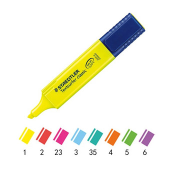 Επισημάνσεις 8 χρωμάτων Μαρκαδόρο με στυλό σχεδίασης για μαθητικά σχολικά είδη γραφείου Χαριτωμένα είδη τέχνης Kawaii Stationery