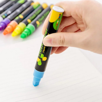 Флуоресцентен маркер за прозорци Флаш цветна писалка Течна тебеширена писалка Изтриваем маркер