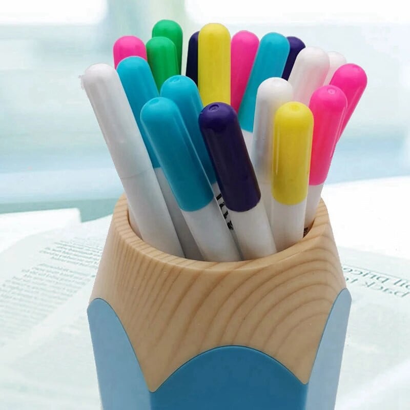 6/12 gab./komplektā Tintes pazūdoša auduma marķiera pildspalva DIY Art krustdūriena šūšana ar ūdeni mazgājama dzēšama pildspalva drēbju šuvēju pildspalva