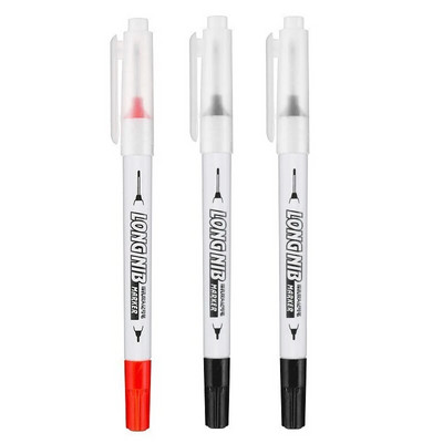 1/3 gab. Divkāršs uzgalis, 20 mm dziļi caurumi, garas uzgaļa galvas marķieri metāla perforējošai pildspalvai vannas istabas kokapstrādes dekorēšanai daudzfunkcionāls