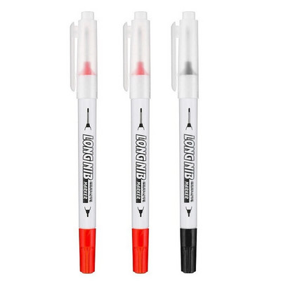 1/3 gab. Divkāršs uzgalis, 20 mm dziļi caurumi, garas uzgaļa galvas marķieri metāla perforējošai pildspalvai vannas istabas kokapstrādes dekorēšanai daudzfunkcionāls