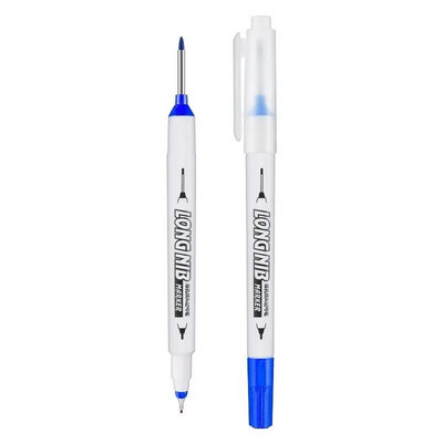 1/3 gab. Divkāršs uzgalis, 20 mm dziļi caurumi, garas uzgaļa galvas marķieri metāla perforējošai pildspalvai vannas istabas kokapstrādes dekorēšanai daudzfunkcionāls