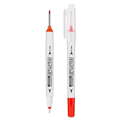 1/3 gab. Divkāršs uzgalis, 20 mm dziļi caurumi, garas uzgaļa galvas marķieri metāla perforējošai pildspalvai vannas istabas kokapstrādes dekorēšanai daudzfunkcionāls