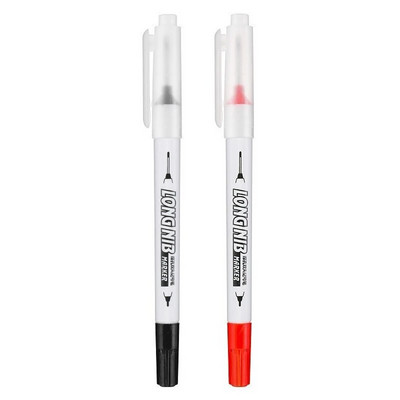 1/3 gab. Divkāršs uzgalis, 20 mm dziļi caurumi, garas uzgaļa galvas marķieri metāla perforējošai pildspalvai vannas istabas kokapstrādes dekorēšanai daudzfunkcionāls