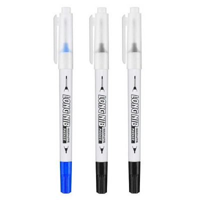 1/3 gab. Divkāršs uzgalis, 20 mm dziļi caurumi, garas uzgaļa galvas marķieri metāla perforējošai pildspalvai vannas istabas kokapstrādes dekorēšanai daudzfunkcionāls