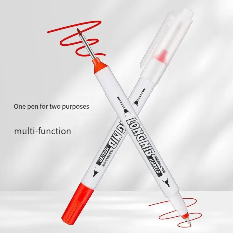 1/3 gab. Divkāršs uzgalis, 20 mm dziļi caurumi, garas uzgaļa galvas marķieri metāla perforējošai pildspalvai vannas istabas kokapstrādes dekorēšanai daudzfunkcionāls