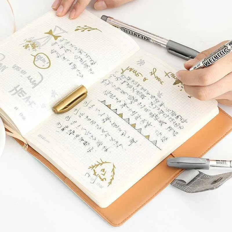 Metalo žymeklio rašiklis Auksinis sidabras 1,5 mm nuolatinių dažų rašikliai, skirti stiklui Metaliniai audiniai žymekliai Rašikliai, pieštukas, tapyba