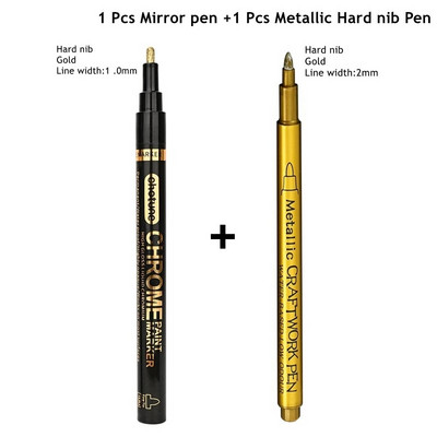 Galvanizācijas spogulis, sudraba šķidrums, atstarojošs krāsas pildspalva, roku labošana, hromēta metāla ūdensnecaurlaidīga riepu keramikas pielāgošanas krāsa