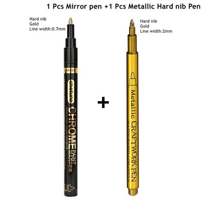 Galvanizācijas spogulis, sudraba šķidrums, atstarojošs krāsas pildspalva, roku labošana, hromēta metāla ūdensnecaurlaidīga riepu keramikas pielāgošanas krāsa