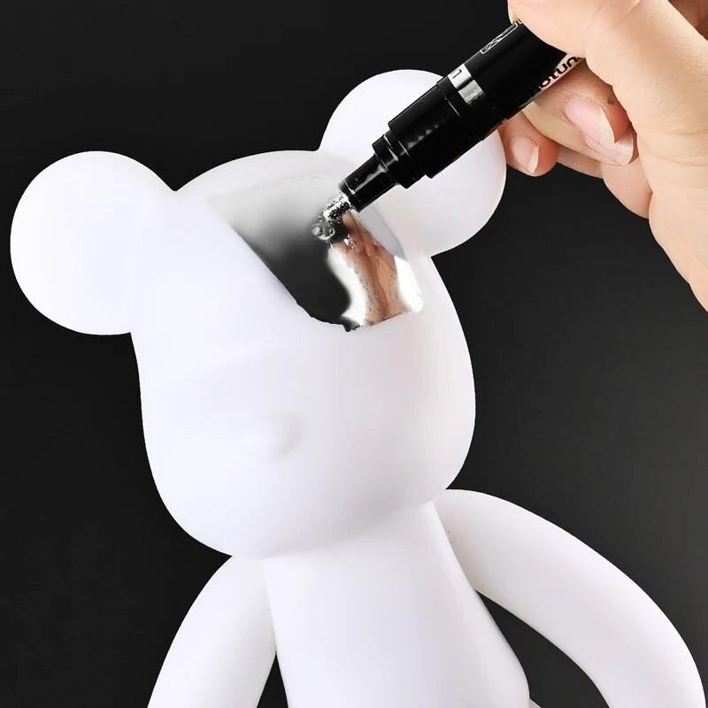 Galvanizācijas spogulis, sudraba šķidrums, atstarojošs krāsas pildspalva, roku labošana, hromēta metāla ūdensnecaurlaidīga riepu keramikas pielāgošanas krāsa