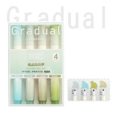 4 τμχ/σετ Μαρκαδόρο Kawaii Χαριτωμένο στυλό επισήμανσης DIY Spot Liner Σχέδιο Ζωγραφική Μαρκαδόρος Κορεατικά σχολικά είδη γραφείου