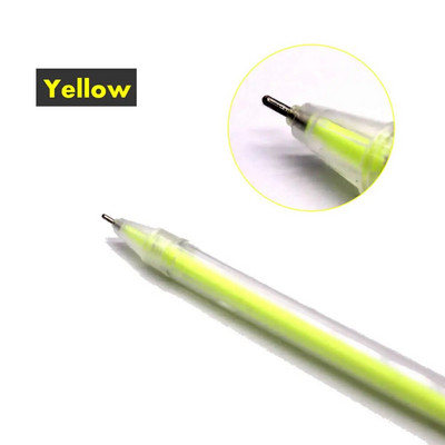 LLD színes hegyű, 0,6 mm-es, gyorsan száradó, tartós jelzésjelölő tollak szövethez, fémminőségű finomsimítóhoz rajzoláshoz