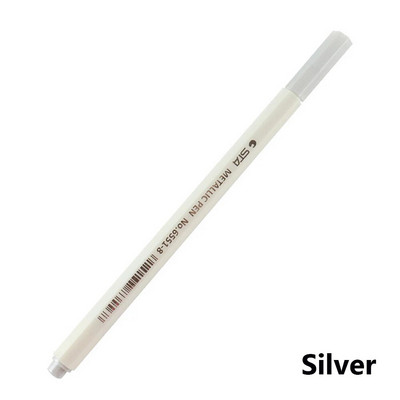 Metalinio žymeklio rašiklio teptuko sąrašo dienoraštis, skirtas piešimo mokyklos raštinės reikmenims, meno reikmenims „pasidaryk pats“ iškarpų knygoms, amatams, rašikliams piešimo raštinės reikmenys