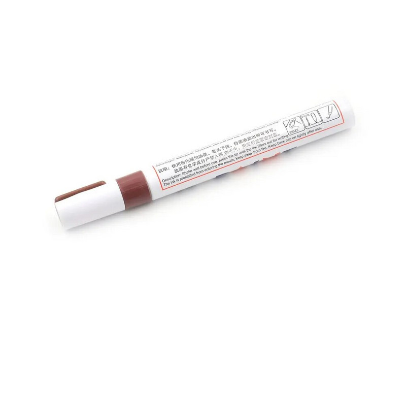 1PC krāsaini universāli ūdensizturīgi pastāvīgi motociklu automašīnu riepu protektora krāsas marķiera pildspalvas rokas instrumenti