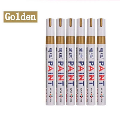 6 tk/komplekt 12 värvitooni veekindel autorehv rehvi turvis CD metallist püsivärvi marker Graffti õline marker kirjatarbed