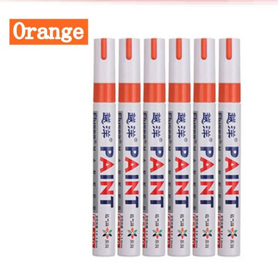 6 tk/komplekt 12 värvitooni veekindel autorehv rehvi turvis CD metallist püsivärvi marker Graffti õline marker kirjatarbed