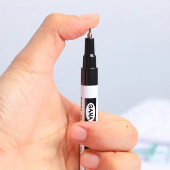 1PC метални маркери 8 цвята за избор на 0,7 mm Extra Fine Point Paint Marker Нетоксичен перманентен маркер писалка Направи си сам Art Marker