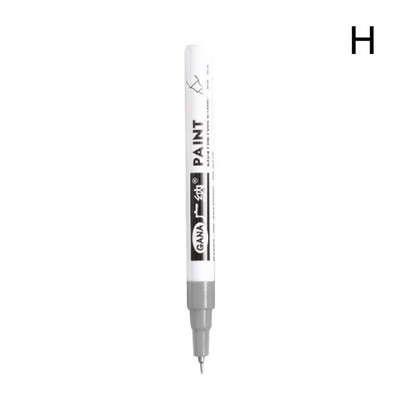 1 gab. Metāla marķieru pildspalvas 8 krāsu izvēlei 0,7 mm īpaši smalku punktu krāsas marķieris Netoksisks pastāvīgs marķieris, DIY mākslas marķieris