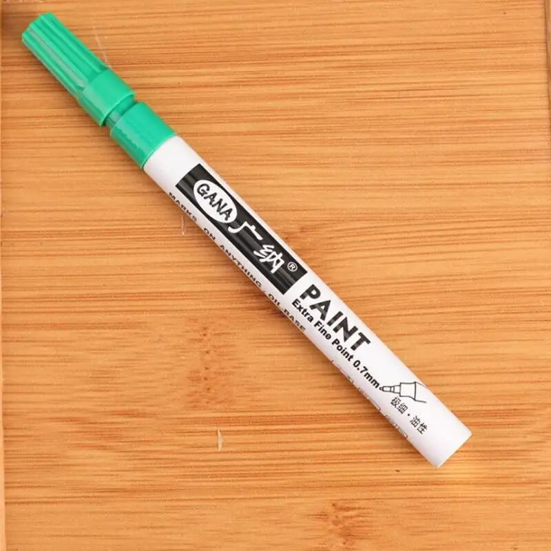 1 gab. Metāla marķieru pildspalvas 8 krāsu izvēlei 0,7 mm īpaši smalku punktu krāsas marķieris Netoksisks pastāvīgs marķieris, DIY mākslas marķieris
