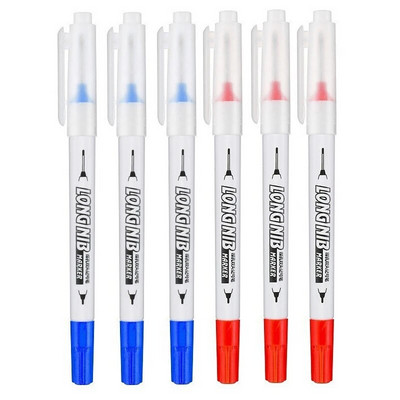 6/10 gab./komplekts ar dubultu galu, garu galvu marķieri.