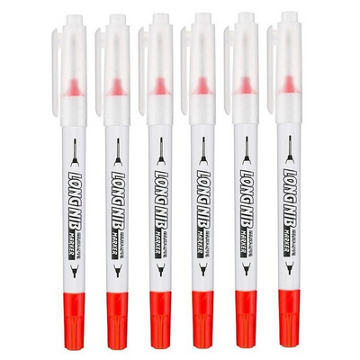 6/10 gab./komplekts ar dubultu galu, garu galvu marķieri.