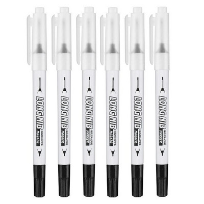 6/10 gab./komplekts ar dubultu galu, garu galvu marķieri.