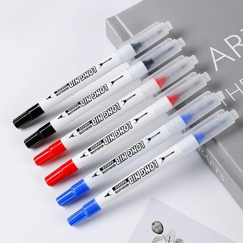 6/10 gab./komplekts ar dubultu galu, garu galvu marķieri.