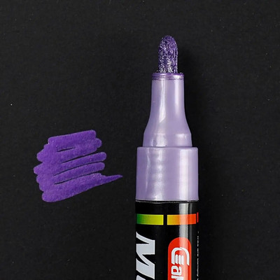 Metallist värvi markerid pliiatsid Sünnipäeva kinkekaart Veekindel hõbedane kuldne valge pintsel Graffiti marker käsitöötarbed