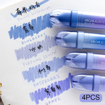 Μαρκαδόρο επισήμανσης, Μαρκαδόρος με μύτη με σμίλη, Αισθητικός δείκτης επισήμανσης, Γρήγορο στέγνωμα, χωρίς αιμορραγία, για σημειώσεις μελέτης της Αγίας Γραφής Σχολικό Γραφείο