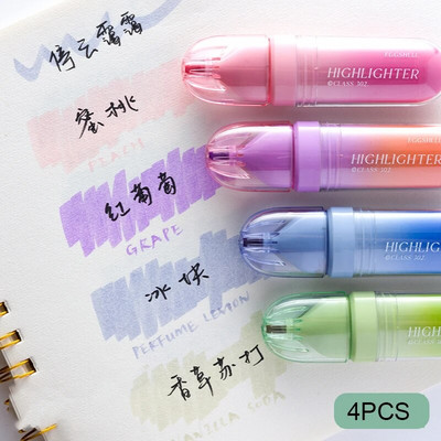 Μαρκαδόρο επισήμανσης, Μαρκαδόρος με μύτη με σμίλη, Αισθητικός δείκτης επισήμανσης, Γρήγορο στέγνωμα, χωρίς αιμορραγία, για σημειώσεις μελέτης της Αγίας Γραφής Σχολικό Γραφείο