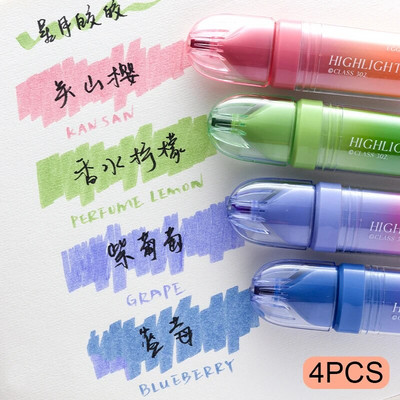 Μαρκαδόρο επισήμανσης, Μαρκαδόρος με μύτη με σμίλη, Αισθητικός δείκτης επισήμανσης, Γρήγορο στέγνωμα, χωρίς αιμορραγία, για σημειώσεις μελέτης της Αγίας Γραφής Σχολικό Γραφείο