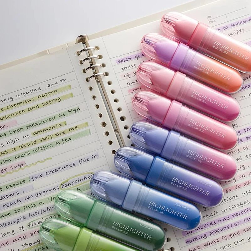 Μαρκαδόρο επισήμανσης, Μαρκαδόρος με μύτη με σμίλη, Αισθητικός δείκτης επισήμανσης, Γρήγορο στέγνωμα, χωρίς αιμορραγία, για σημειώσεις μελέτης της Αγίας Γραφής Σχολικό Γραφείο