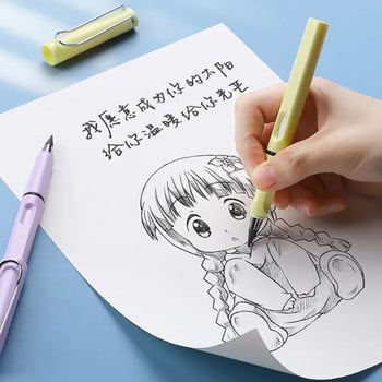 Eternal Pencil Unlimited Writing No Ink Pencils For Writing Art Sketch Stationery Σχολικά προμήθειες στυλό Kawaii