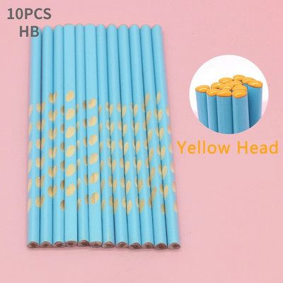 10τμχ Ξύλινο μολύβι Groove Triangle HB Μολύβι Διόρθωσης Στάσης Σχολικό Γραφείο Γραφείο Επαγγελματικό μολύβι σχεδίασης εξετάσεων