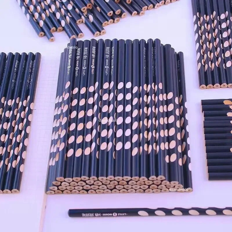 10τμχ Ξύλινο μολύβι Groove Triangle HB Μολύβι Διόρθωσης Στάσης Σχολικό Γραφείο Γραφείο Επαγγελματικό μολύβι σχεδίασης εξετάσεων