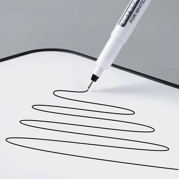 1 бр. Изтриваема писалка за бяла дъска, много фина 0,5 мм химикалка за сухо изтриване, офис преглед, маркер на водна основа