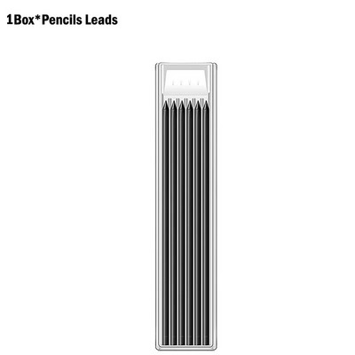 Ciets galdnieka zīmuļu uzpildes komplekts ar garu degunu, dziļu caurumu mehānisks zīmuļu marķieris Iebūvēts asināmais galdnieka kokapstrādei